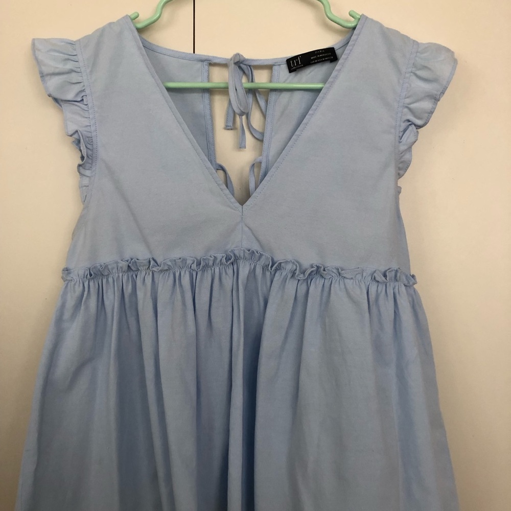 Baby Blue Blouse